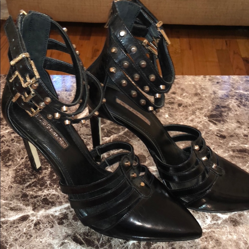 BCBG Studded Heels Excellent Condition!